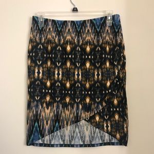 EUC Wrangler Faux Wrap Skirt Size Large